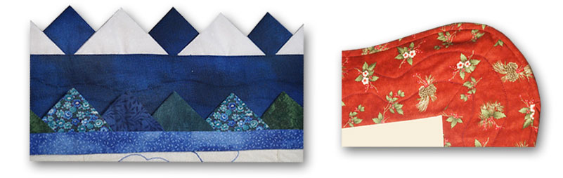 Quilting class on bindings